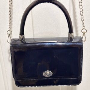 Black Bag With Chain